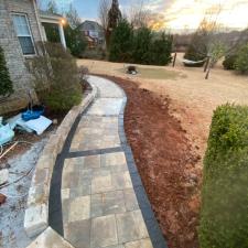 Paver Sidewalk Installation in Madison, AL