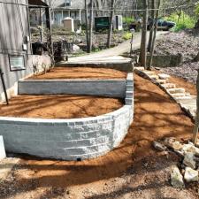 Two Tiered Retaining wall repair 